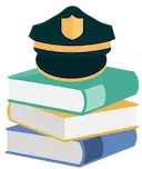 Ilustración gorro y libros